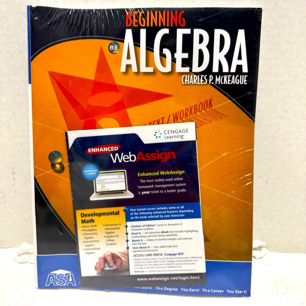 Beginning Algebra A Text/Workbook W/Enhanced WebAssign Access Card Prefix Code